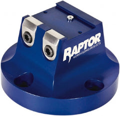 Raptor Workholding - 1-1/2" Jaw Width, 3" High Dovetail Vise - For Use with 4 & 5 Axis Workholding Systems - Exact Tooling