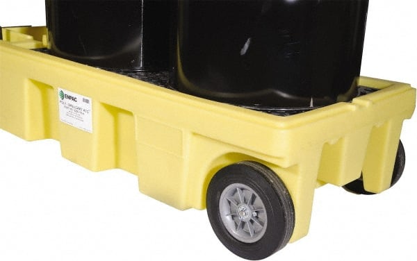 Enpac - Mobile Spill Containment Type: Spill Control Cart Number of Drums: 2 - Exact Tooling