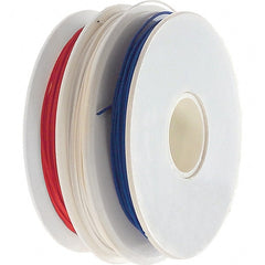 OK Industries - 30 AWG, 1 Strand, 15.2 m OAL, Copper Hook Up Wire - White Kynar Jacket - Exact Tooling