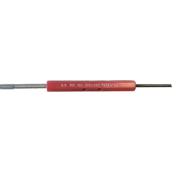 OK Industries - 24 AWG, Plastic, Hand Turning Wire Wrapping and Unwrapping Tool - Noninsulated, 1-1/2 Inch Deep - Exact Tooling