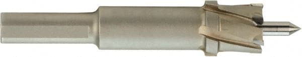 Milwaukee Tool - 15/16" Diam x 1/2" Deep Carbide-Tipped Annular Cutter - Exact Tooling