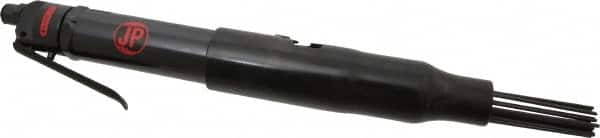 PRO-SOURCE - 4,600 BPM, Pneumatic Inline Needle Scaler - 3mm Needle Diam, 1" Stroke Length, 4 CFM, 90 psi, 1/4 NPT Inlet - Exact Tooling