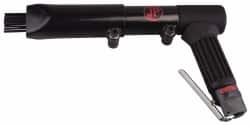 PRO-SOURCE - 3,000 BPM, Pneumatic Pistol Grip Needle Scaler - 3mm Needle Diam, 1" Stroke Length, 4 CFM, 90 psi, 1/4 NPT Inlet - Exact Tooling