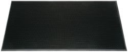 Ability One - Entrance Matting; Indoor or Outdoor: Outdoor ; Traffic Type: Medium Duty; Heavy Duty ; Surface Material: Rubber ; Base Material: Vinyl ; Surface Pattern: Textured ; Color: Black - Exact Tooling
