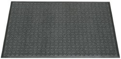 Ability One - Entrance Matting; Indoor or Outdoor: Indoor ; Traffic Type: Medium Duty ; Surface Material: Polyethylene ; Base Material: Vinyl ; Surface Pattern: Textured ; Color: Gray - Exact Tooling