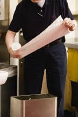 Ability One - Trash Bags & Liners; Type: Household/Office ; Capacity (Gal.): 7 ; Thickness (Micron): 6 ; Material: Polyethylene ; Drawstring: No ; Recycled Content: No - Exact Tooling