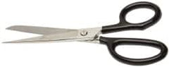 Ability One - Scissors & Shears; Blade Material: Steel ; Handle Material: Nickel-Plated ; Length of Cut (Inch): 3 ; Handle Style: Straight ; Overall Length Range: 7" - Exact Tooling