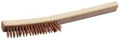 Ability One - Hand Wire/Filament Brushes; Fill Material: Wire ; Filament/Wire Diameter (Decimal Inch): 1.25 ; Brush Type: Wire ; Brush Width (Inch): 1-1/4 ; Trim Length (Inch): 1-1/4 ; Brush Length (Inch): 6 - Exact Tooling