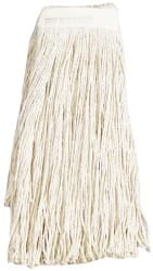Ability One - 5" Large Synthetic Cut End Mop Pad - Quick Change Connection - Exact Tooling
