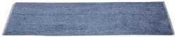 Ability One - Wet Mop Heads & Pads; Style: Flat ; Material: Microfiber ; Approximate Weight (oz.): 28 ; Mop Color: Blue ; Headband Size (Inch): 5 ; Connection Type: Clamp Jaw - Exact Tooling