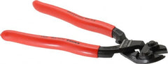 Knipex - 8" OAL, Bolt Cutter - 18mm Jaw Length x 33mm Jaw Width, 20° Angled Head, Ergo Dual Component Handle - Exact Tooling