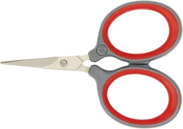 Clauss - 1" LOC, 3" OAL Titanium Scissors - Plastic Handle, For Paper, Fabric - Exact Tooling