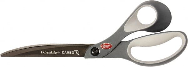 Clauss - 7" LOC, 10" OAL Carbonitride Titanium Steel Shears - Glass Filled Nylon Handle, For Paper, Fabric - Exact Tooling