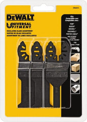 DeWALT - Oscilating Rotary Tool Accessory Kit - UNIVERSAL FITMENT, For Use on All Major Brands (no Adapter Required) - Exact Tooling