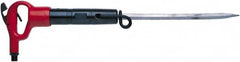 Chicago Pneumatic - 2,400 BPM, 2.07 Inch Long Stroke, Pneumatic Scaling Hammer - 17.6 CFM Air Consumption, 1/2 NPT Inlet - Exact Tooling