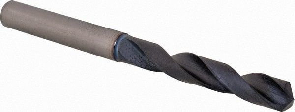 Sumitomo - 7.67mm Solid Carbide Jobber Drill - TiAlCr/TiSi Finish, 3.5433" OAL - Exact Tooling