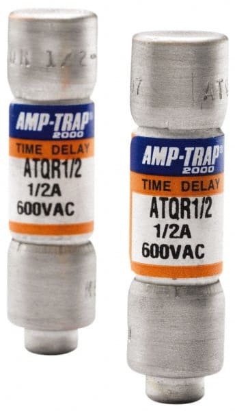 Ferraz Shawmut - 300 VDC, 600 VAC, 1.13 Amp, Time Delay General Purpose Fuse - Clip Mount, 1-1/2" OAL, 100 at DC, 200 at AC kA Rating, 13/32" Diam - Exact Tooling