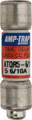 Ferraz Shawmut - 300 VDC, 600 VAC, 5.6 Amp, Time Delay General Purpose Fuse - Clip Mount, 1-1/2" OAL, 100 at DC, 200 at AC kA Rating, 13/32" Diam - Exact Tooling