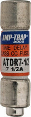 Ferraz Shawmut - 300 VDC, 600 VAC, 7.5 Amp, Time Delay General Purpose Fuse - Clip Mount, 1-1/2" OAL, 100 at DC, 200 at AC kA Rating, 13/32" Diam - Exact Tooling