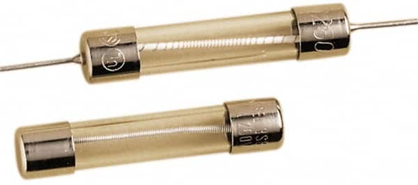 Ferraz Shawmut - 250 VAC, 0.3 Amp, Fast-Acting Miniature Glass Fuse - Clip Mount, 1-1/4" OAL, 1/4" Diam - Exact Tooling