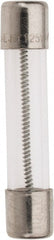 Ferraz Shawmut - 250 VAC, 3.2 Amp, Time Delay Miniature Glass Fuse - Clip Mount, 1-1/4" OAL, 1/4" Diam - Exact Tooling