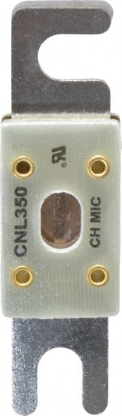 Ferraz Shawmut - 350 Amp Visible Link Flat Forklift & Truck Fuse - 32VAC, 32VDC, 3.18" Long x 0.75" Wide, Littelfuse CNL350, Bussman ANL350, Ferraz Shawmut CNL350 - Exact Tooling