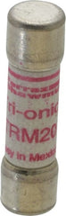 Ferraz Shawmut - 250 VAC, 20 Amp, Time Delay General Purpose Fuse - Clip Mount, 1-1/2" OAL, 10 at AC kA Rating, 13/32" Diam - Exact Tooling