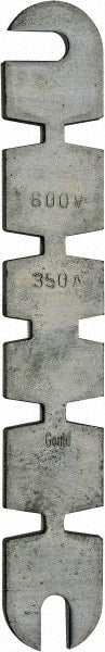 Ferraz Shawmut - 600 VAC, 350 Amp, Fast-Acting Renewable Fuse - Fuse Holder Mount, 11-5/8" OAL, 10 at AC kA Rating, 2-9/16" Diam - Exact Tooling