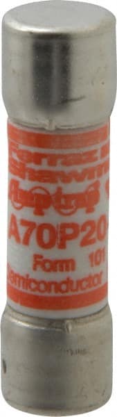 Ferraz Shawmut - 650 VDC, 700 VAC, 20 Amp, Fast-Acting Semiconductor/High Speed Fuse - Clip Mount, 50.8mm OAL, 100 at AC/DC kA Rating, 9/16" Diam - Exact Tooling