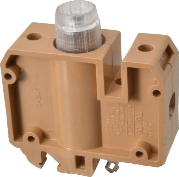 ACI - 30 Amp, DIN Rail Mount, Fused Terminal Block - 10 to 4 AWG Compatibility, 86mm High x 79mm Deep - Exact Tooling