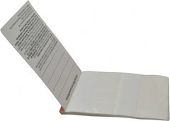 3M - 120 Label, 3/4 Inch Long x 1-3/4 Inch Wide, Write On Book - White Background, Self Laminated - Exact Tooling
