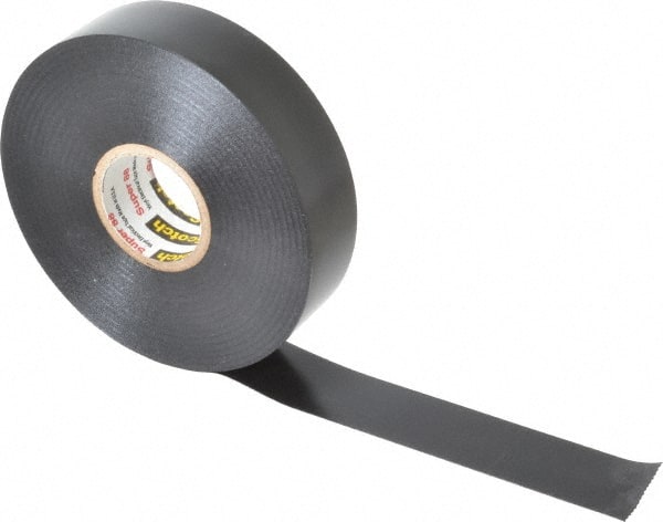 3M - 3/4" x 66', Black Vinyl Electrical Tape - Series 88, 8.5 mil Thick, 20 Lb./Inch Tensile Strength - Exact Tooling