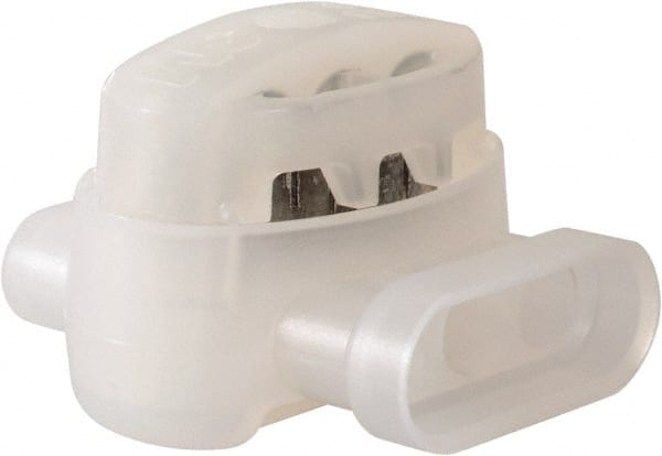 3M - 22 to 14 AWG, White, IDC, Pigtail Quick Splice Connector - 2 to 3 Wires - Exact Tooling