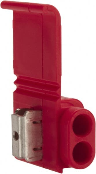 3M - 22 to 16 AWG, Red, IDC, Pigtail Quick Splice Connector - 2 to 3 Wires - Exact Tooling