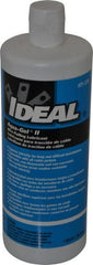 Ideal - 1 Quart Squeeze Bottle, Blue Wire Pulling Lubricant Gel - 28 to 180°F, RoHS Compliant, UL Listed - Exact Tooling