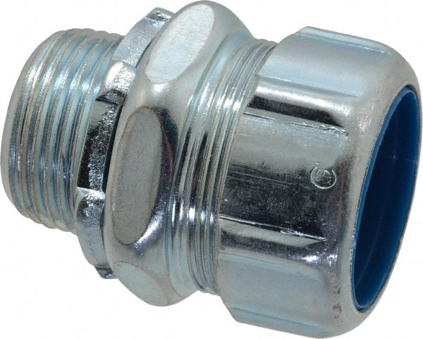 Thomas & Betts - 1" Trade, Steel Threaded Straight Liquidtight Conduit Connector - Noninsulated - Exact Tooling