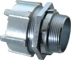 Thomas & Betts - 2-1/2" Trade, Steel Threaded Straight Liquidtight Conduit Connector - Noninsulated - Exact Tooling