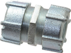 Thomas & Betts - 1-1/4" Trade, Malleable Iron Compression Rigid/Intermediate (IMC) Conduit Coupling - Noninsulated - Exact Tooling