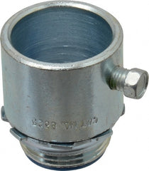 Thomas & Betts - 1" Trade, Steel Set Screw Straight Rigid/Intermediate (IMC) Conduit Connector - Insulated - Exact Tooling
