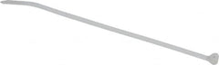 Thomas & Betts - 5-1/2" Long Natural (Color) Nylon Standard Cable Tie - 40 Lb Tensile Strength, 1.31mm Thick, 28.7mm Max Bundle Diam - Exact Tooling