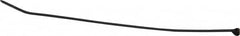 Thomas & Betts - 8.19" Long Black Nylon Standard Cable Tie - 40 Lb Tensile Strength, 1.04mm Thick, 50.8mm Max Bundle Diam - Exact Tooling