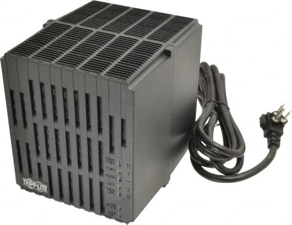 Tripp-Lite - 4 Outlets, 140 Volt Max Input, 1,200 VA, Portable Power Conditioner - 120 VAC Output, 6 Inch Wide x 7-1/4 Inch High x 7 Inch Deep - Exact Tooling