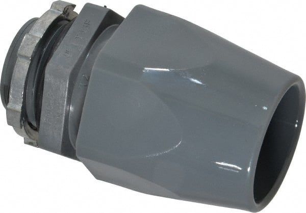 Thomas & Betts - 1" Trade, Thermoplastic Threaded Straight Liquidtight Conduit Connector - Insulated - Exact Tooling