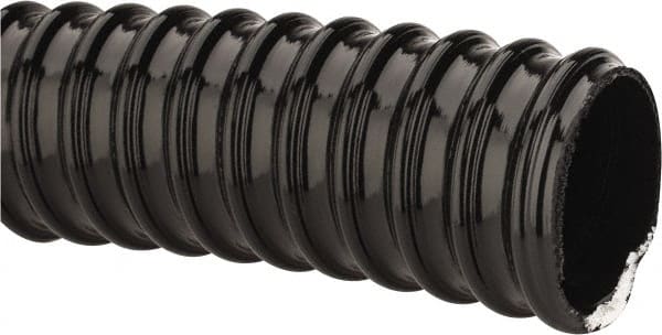 Thomas & Betts - 1-1/4" Trade Size, 100' Long, Flexible Liquidtight Conduit - PVC, 1.385" ID, Black - Exact Tooling