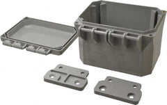 Thomas & Betts - Polycarbonate Standard Enclosure Hinge Flat Cover - NEMA 1, 2, 3, 4, 12, 3S, 3SX, 3X, 4X, x x - Exact Tooling