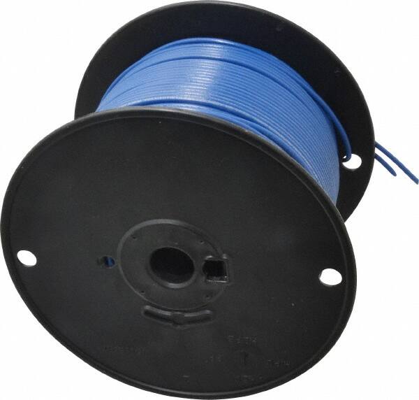 Southwire - 16 AWG, 26 Strand, Blue Machine Tool Wire - PVC, Acid, Moisture and Oil Resistant, 500 Ft. Long - Exact Tooling
