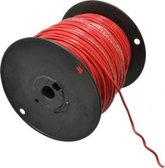 Southwire - 14 AWG, 41 Strand, Red Machine Tool Wire - PVC, Acid, Moisture and Oil Resistant, 500 Ft. Long - Exact Tooling