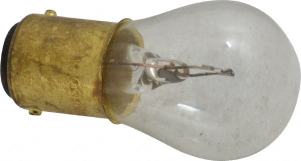 Value Collection - 17.875 Watt, 6.5 Volt, Incandescent Miniature & Specialty S8 Lamp - Double Contact Bayonet Base, 5 to 49 Equivalent Range, Warm (1,000 to 3,000), Dimmable, 2" OAL - Exact Tooling