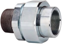 Thomas & Betts - 1-1/2" Trade, Steel Threaded Straight Rigid/Intermediate (IMC) Conduit Male Union - Noninsulated - Exact Tooling