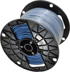 Southwire - THHN/THWN, 12 AWG, 20 Amp, 500' Long, Solid Core, 1 Strand Building Wire - Blue, Thermoplastic Insulation - Exact Tooling